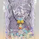 Collar tipo Labubus Chic Sandía