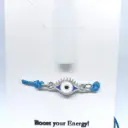 Pulsera Ojo Arabe + gotas serum Azul