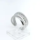 Anillo Abierto Retro de Líneas Doradas – Acero Inoxidable 304