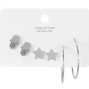 Pendientes Conjunto Manos Estrella