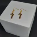 Aretes Navidad Bastón de Caramelo