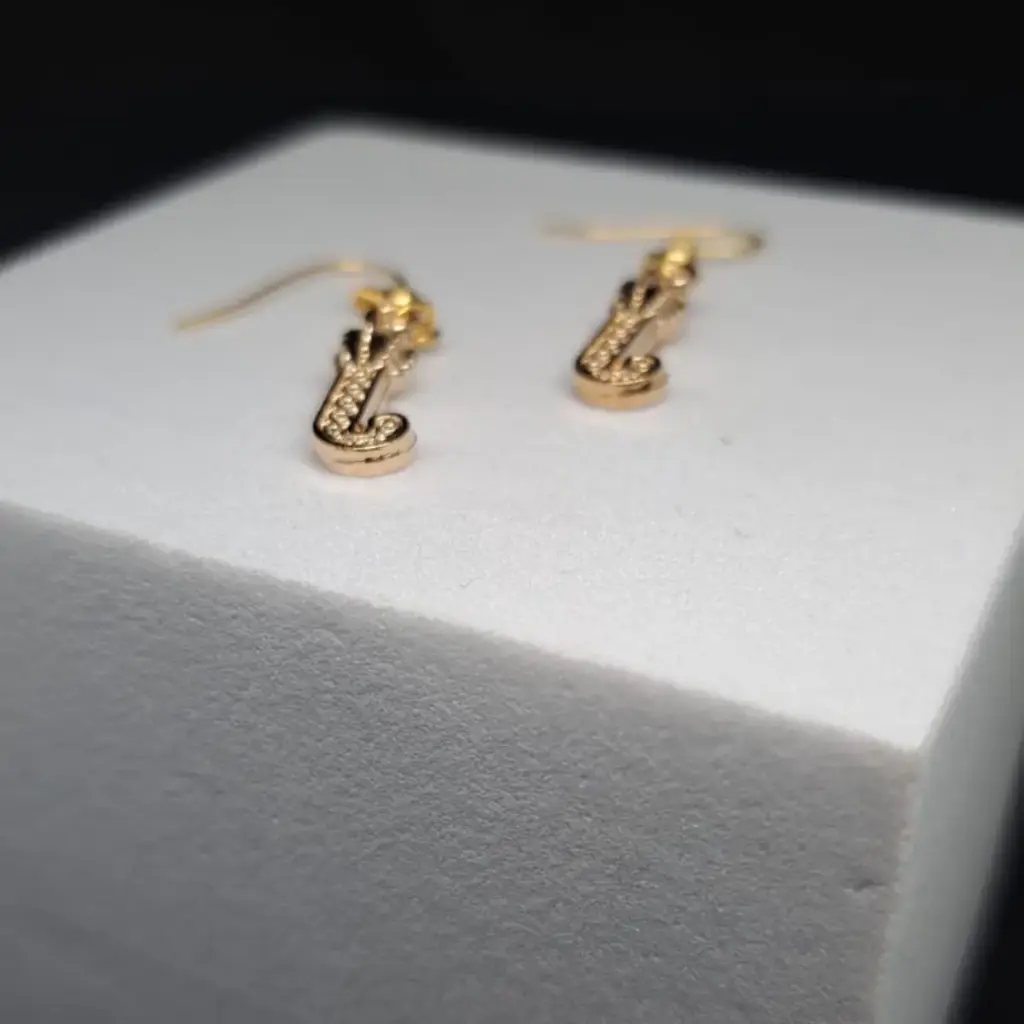 [TiniAcc-142] Aretes Navidad Bastón Alma Festiva