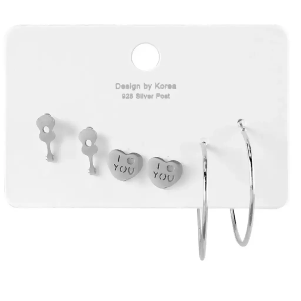 [F12620-2] Pendientes Conjunto Música Romántica