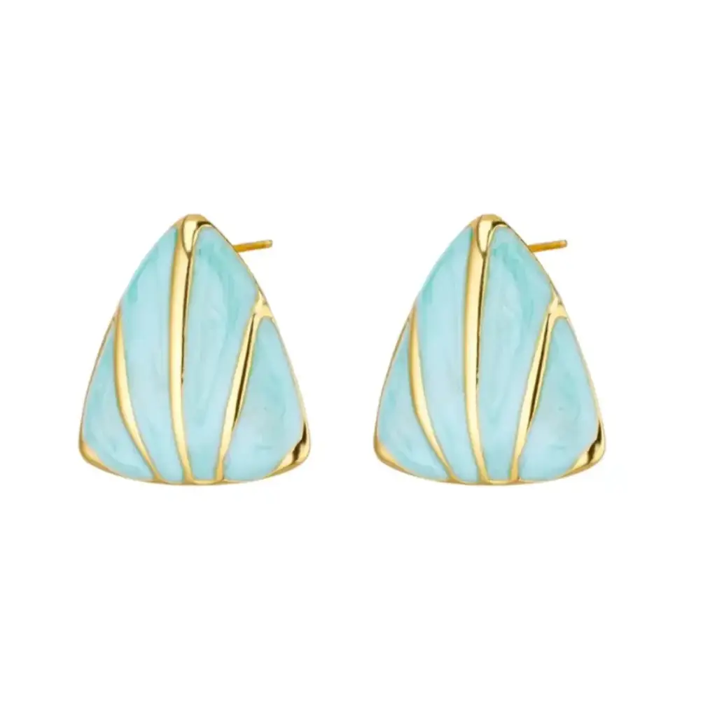 [G6096011G-3]  Aretes Diana (Azul)
