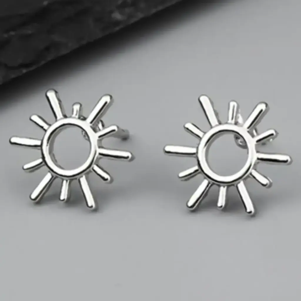 [44902803]  Pendientes Sol (Plata)