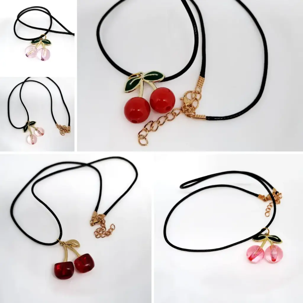 [SET-12] Lleva 3 Collares Cereza -15%