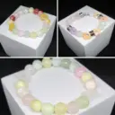 Pulsera de Cuarzo con Flores Acrílicas -10%