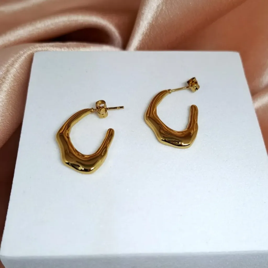 [39051185] Aretes Formas Doradas