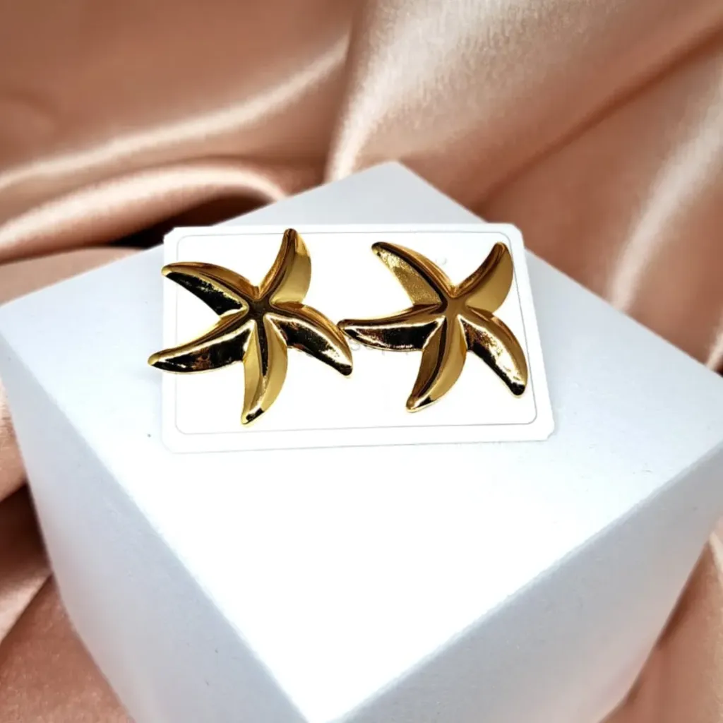 [43335448-1] Aretes Mar de Oro