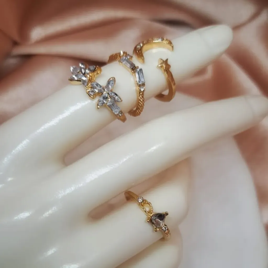 [QL129993-2] Anillos Set Fantasia #5