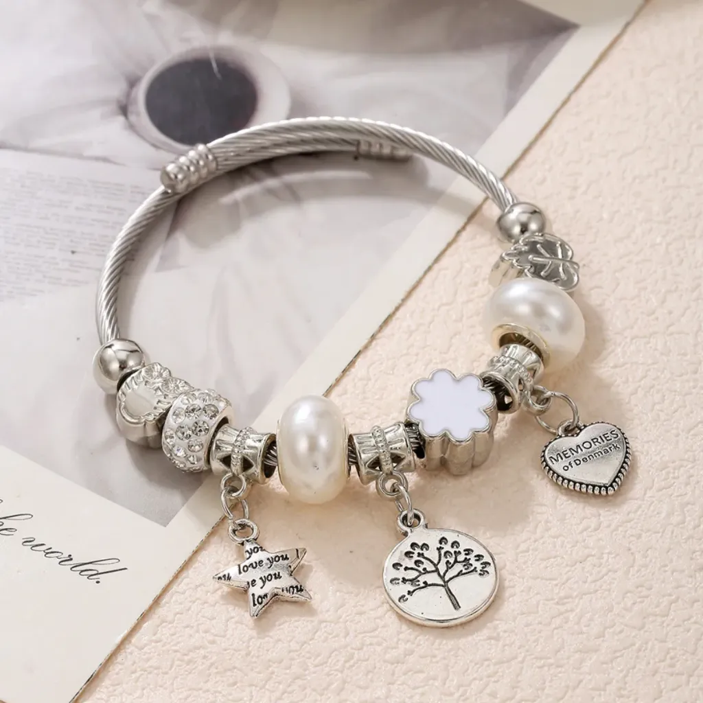 [273-4] Pulsera Larisa - Precio según Variante (Blanco)