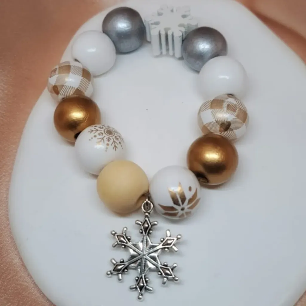 [TiniAcc-280] Pulsera Snowflake