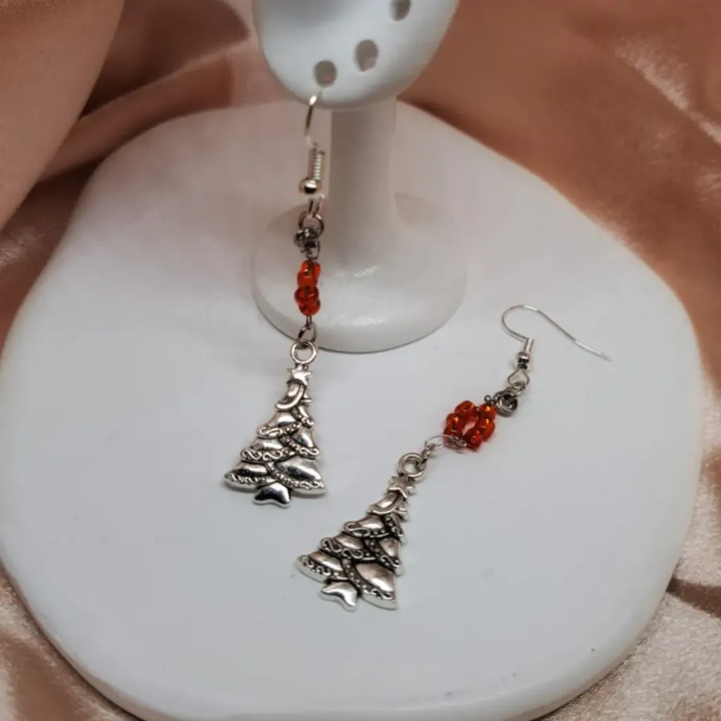 Aretes O Christmas Tree