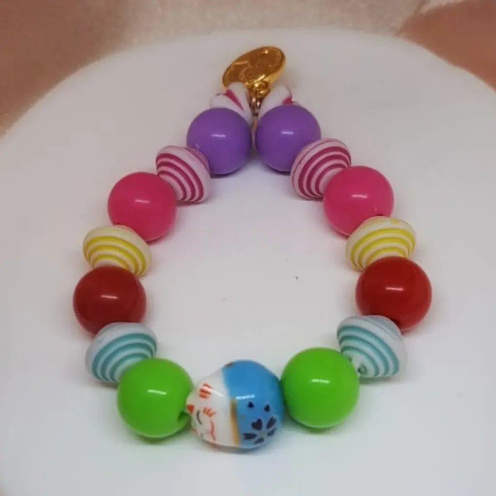 [TiniAcc-316] Pulsera Lía (Azul)