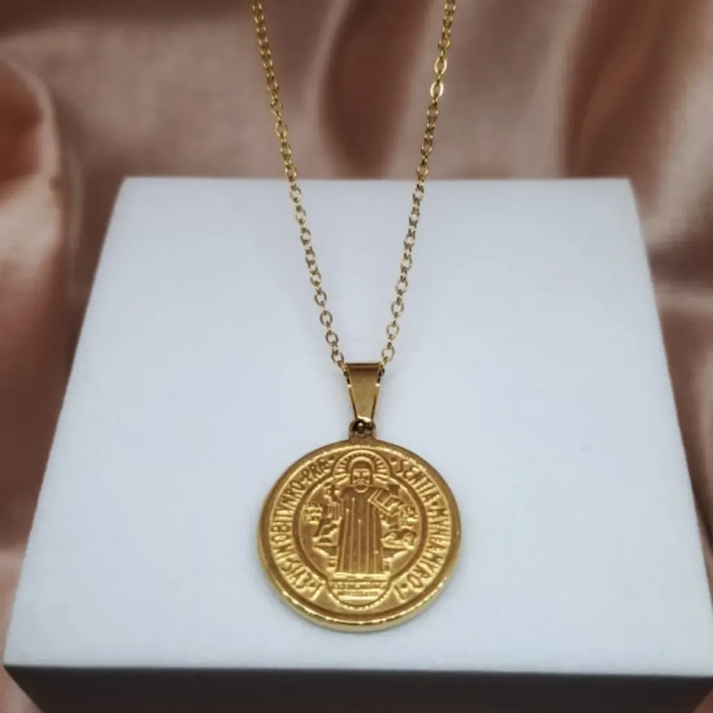 [45599653] Cadena San Benito (Medallón)