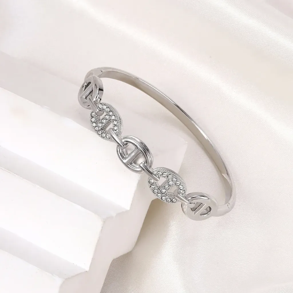 [48536433] Brazalete Mariela (Plata)