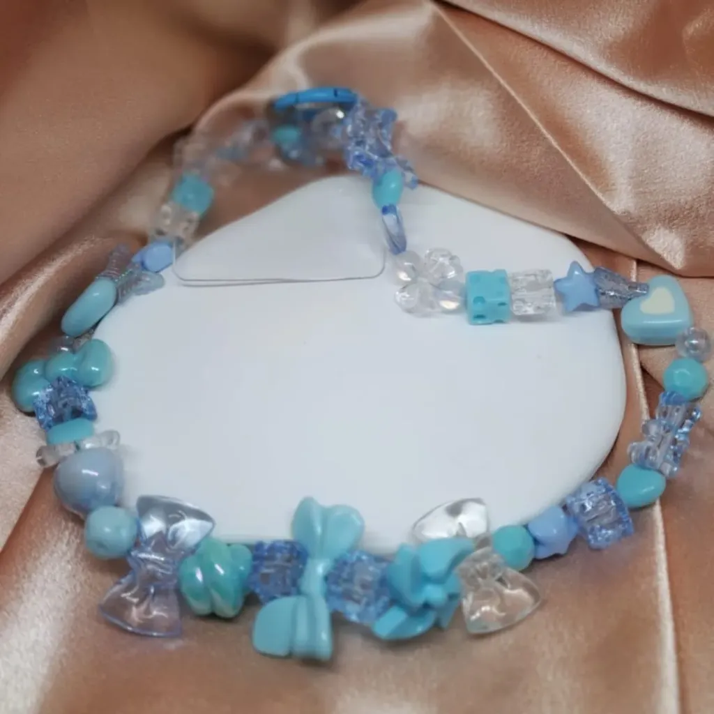 Correa de Muñeca para Teléfono – Kawaii Celeste Long