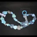 Correa de Muñeca para Teléfono – Kawaii Celeste Long