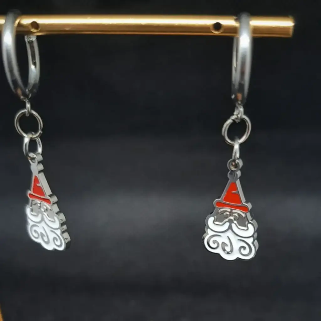 [TiniAcc-52] Aretes Noel Clásico - Precio según variante (Plata)