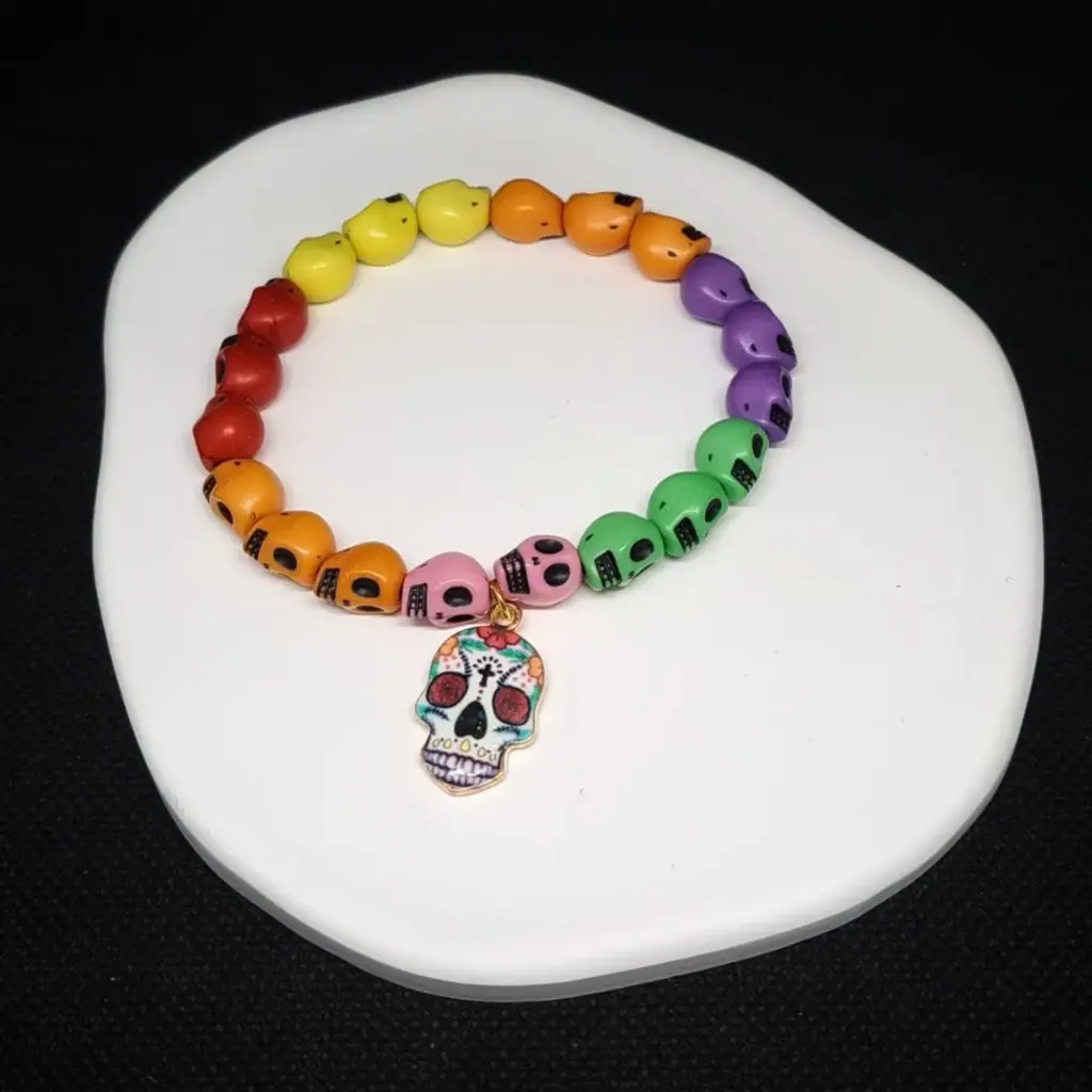 [TiniAcc-89] Pulsera Catrina Mix