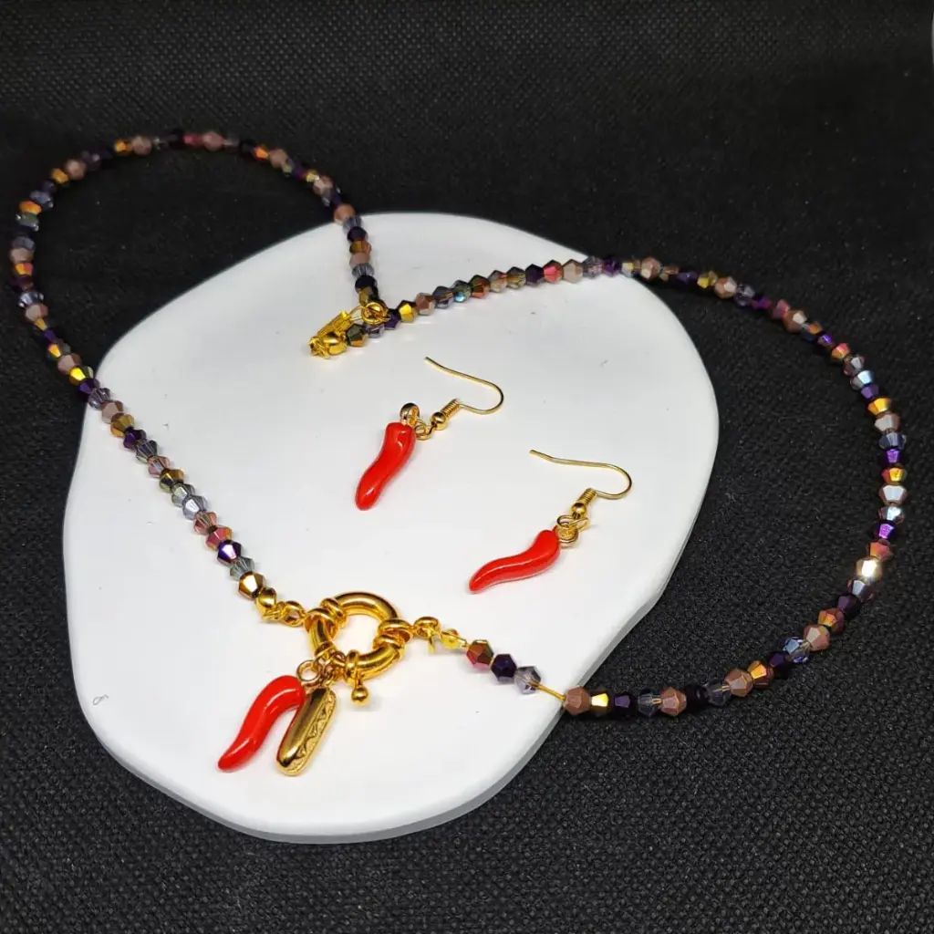 [TiniAcc-104] Conjunto Colgantes Picante & Chic