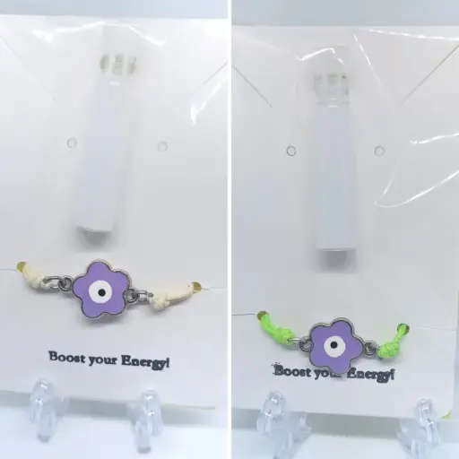 Pulsera Ojo Arabe + gotas serum Azul