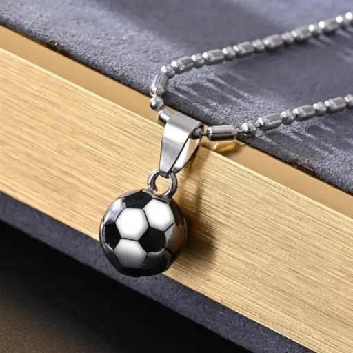 Collar Fútbol Hip Hop– Baño de Oro